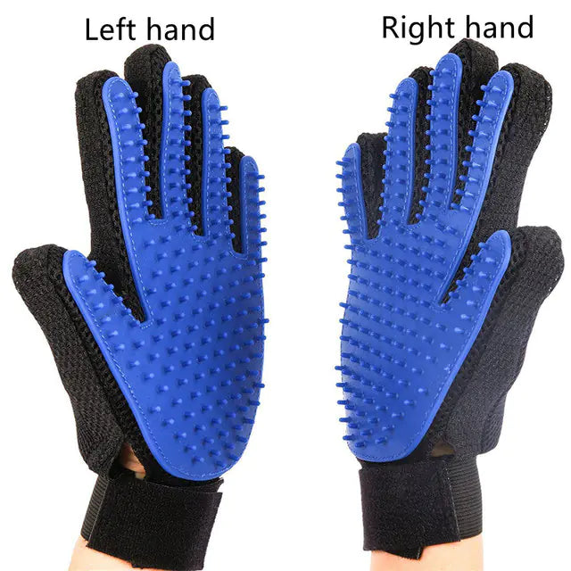 Gants de Toilettage en Silicone pour Chiens et Chats