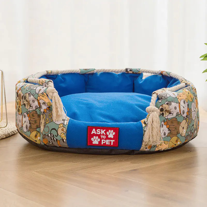 Panier Hiver Ultra Doux pour Chien & Chat