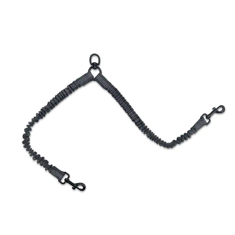 Laisse Réfléchissante Double