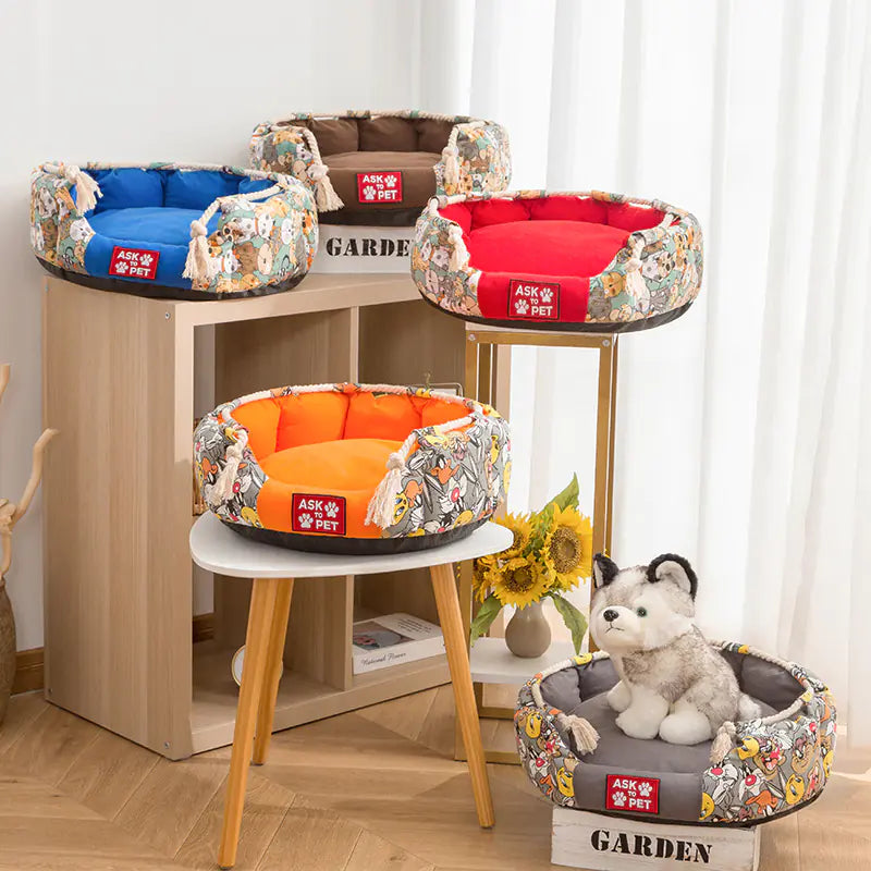 Panier Hiver Ultra Doux pour Chien & Chat