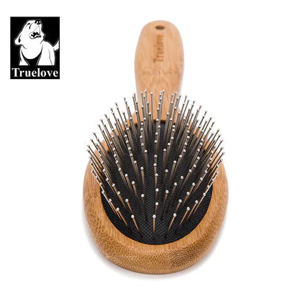 Brosse de Toilettage en Bambou